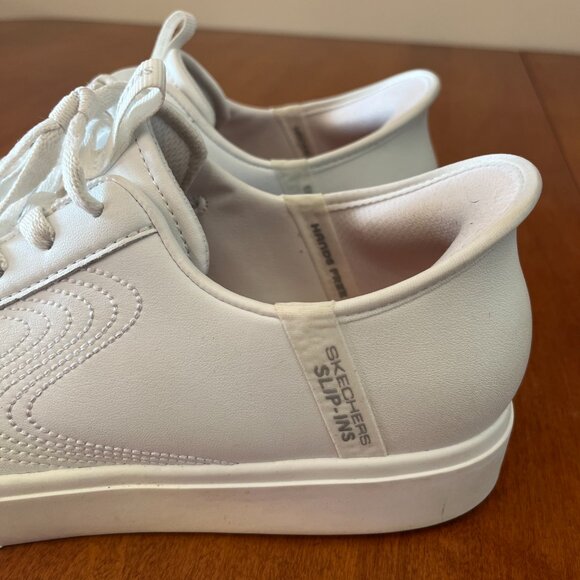 Skechers Slip-Ins Eden LX - Royal Stride sneakers size 8.5 white - Picture 3 of 4